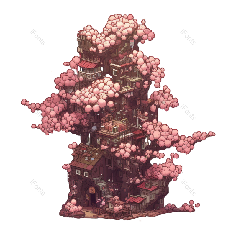 清新图片,户外元素,城堡PNG,石头免抠素材